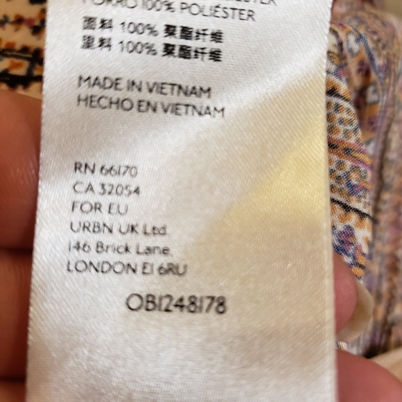 Anthropologie Sabia Flounced Tunic Dress Size Large - Picture 6 of 11